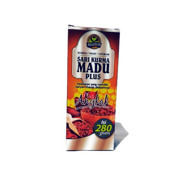 

Sari Kurma Madu plus Angkak. Kelezatan yang memiliki banyak khasiat di dalamnya.