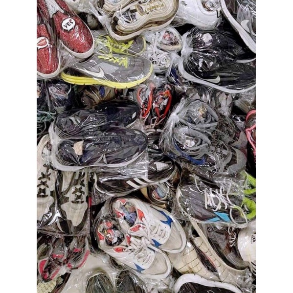 sepatu ikiwa 100pasang sport sneakers hikking second bekas preloved bal segel