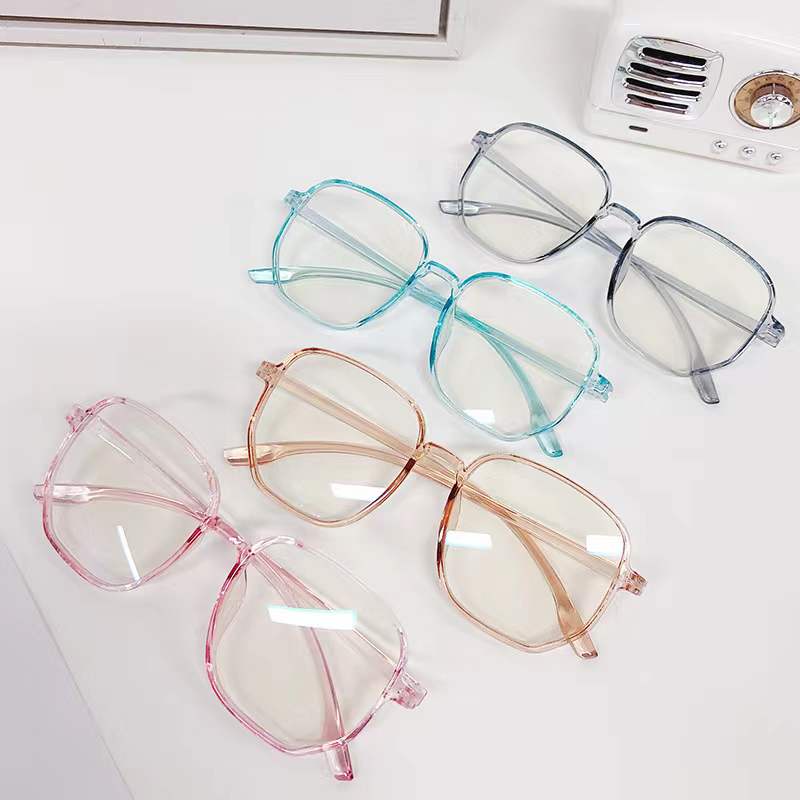 [Bayar Di Tempat] Kacamata Square Frame Wanita Korean Style Fashion Aksesoris Eyeglasses Import