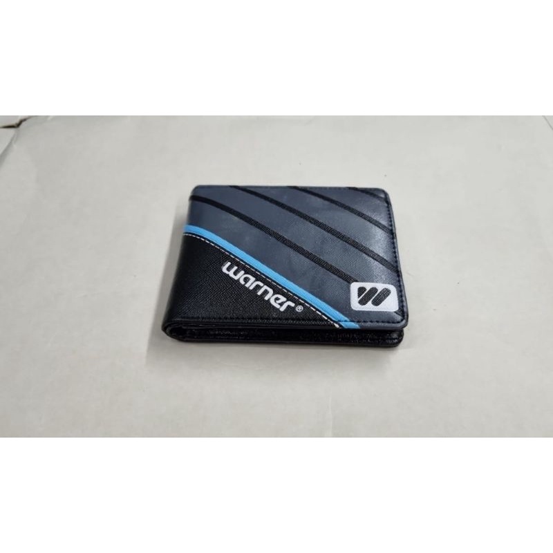 DOMPET WARNER BAHAN BERKUALITAS UNTUK PRIA KEREN MODEL GARIS SEGI3
