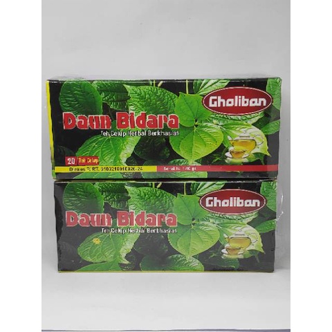 

TEH DAUN BIDARA / SIDR CELUP GHOLIBAN 20 KANTONG ORIGINAL