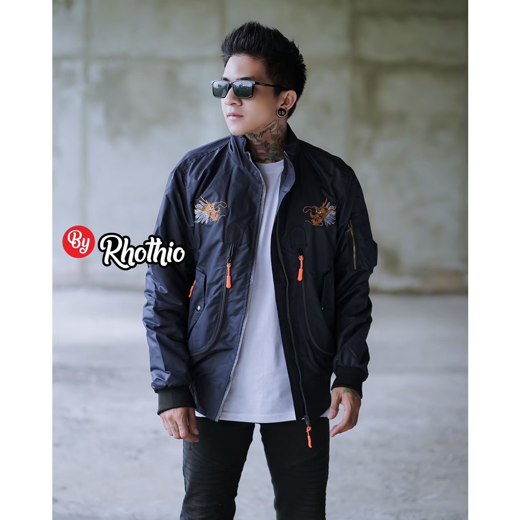 jaket sukajan murayama pria jaket bomber rhothio original termurah