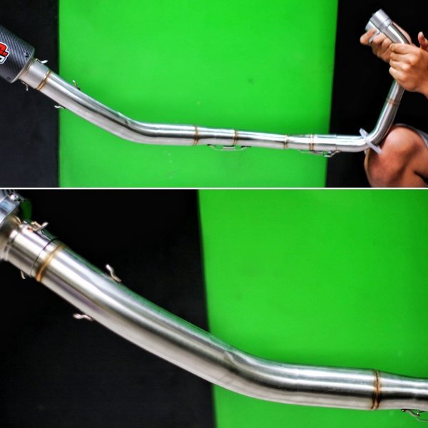 Readyy Header ninja250 cbr250rr ninja 250 z250 r25 mt25 drake r9 arrow Akrapovic proliner leovince