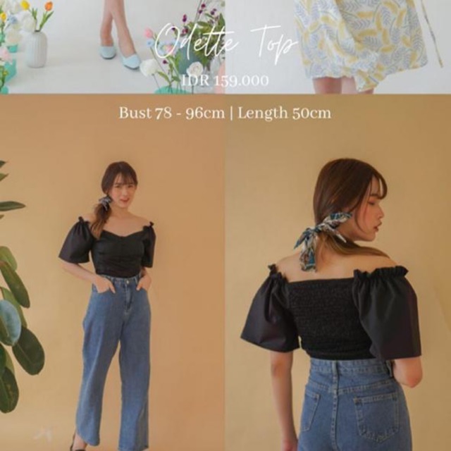 Its Ninette Odette Top in Black