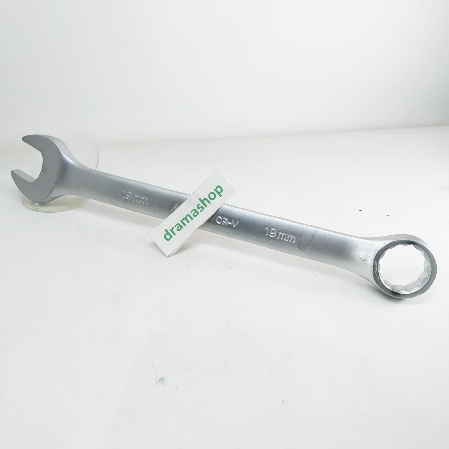 Combination Wrench Kunci Kombinasi Ring Pas 19mm CRV dramashop