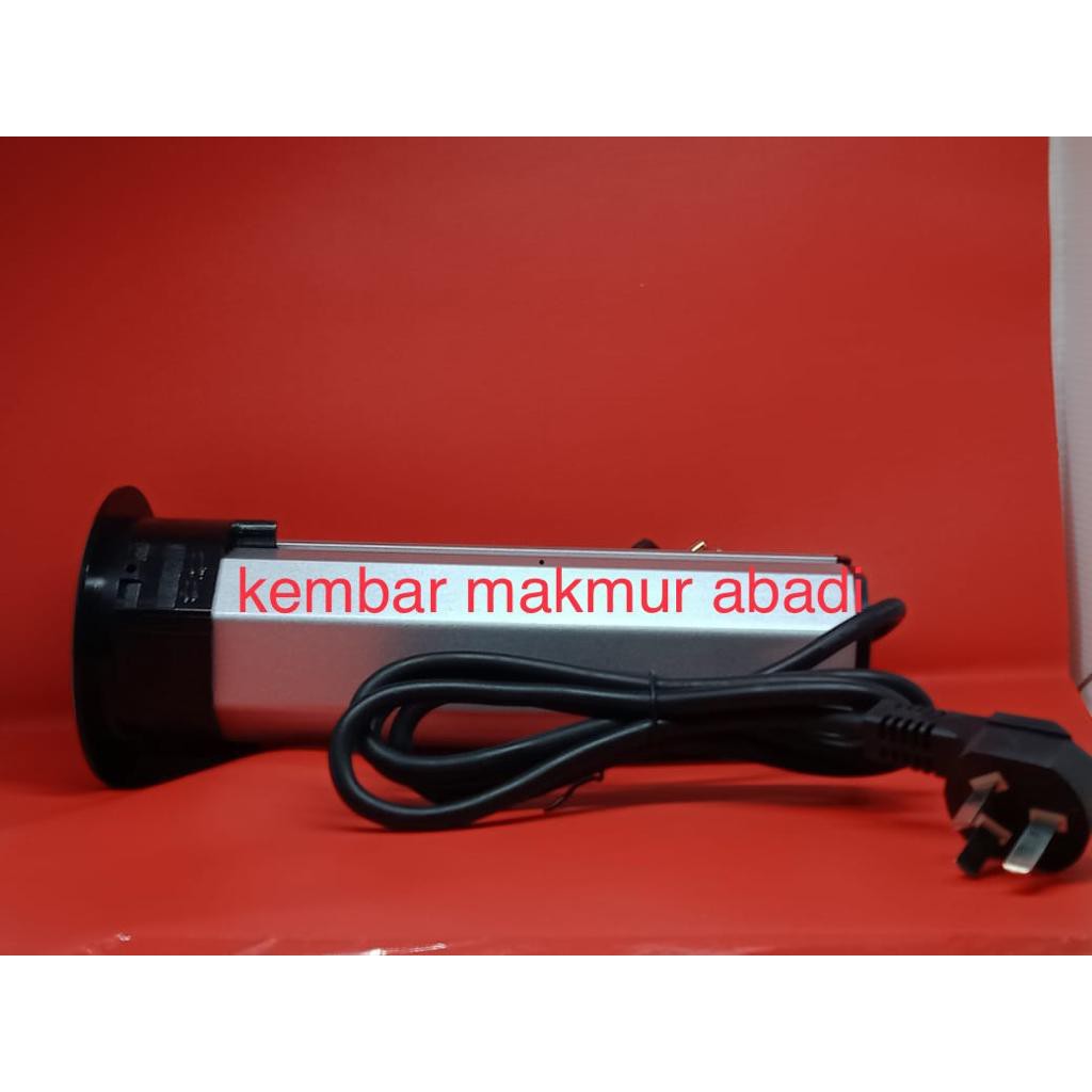 Stop Kontak Meja 6Way 3 Charger F5+F6+F6