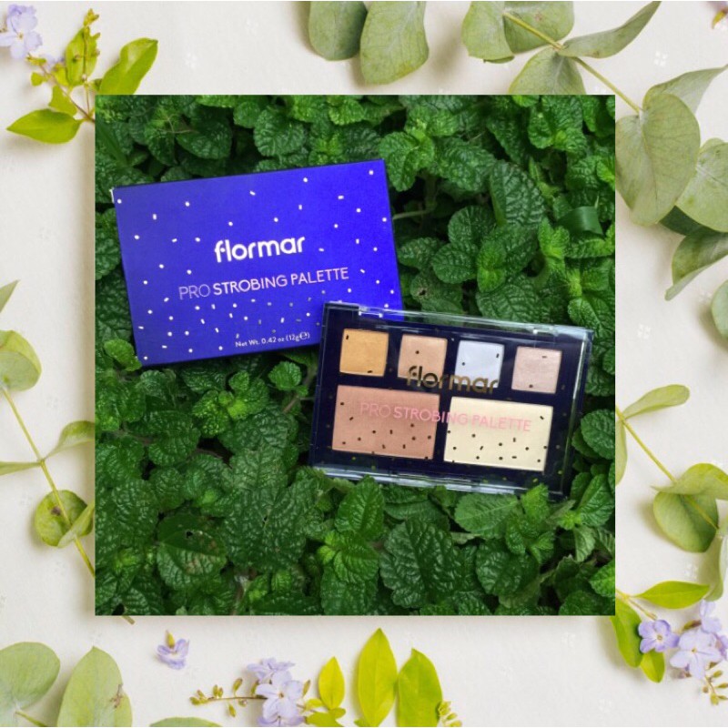 Flormar Pro Strobing Palette Eyeshadow Highlighter Halal