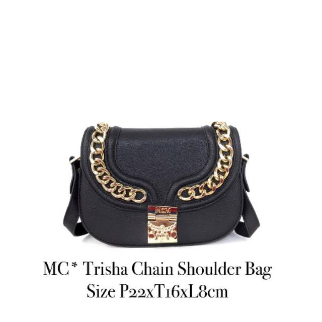 MCM Trisha Chain Shoulder Bag