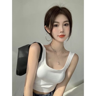 Tank Top Crop Wanita/ Atasan Crop singlet basic