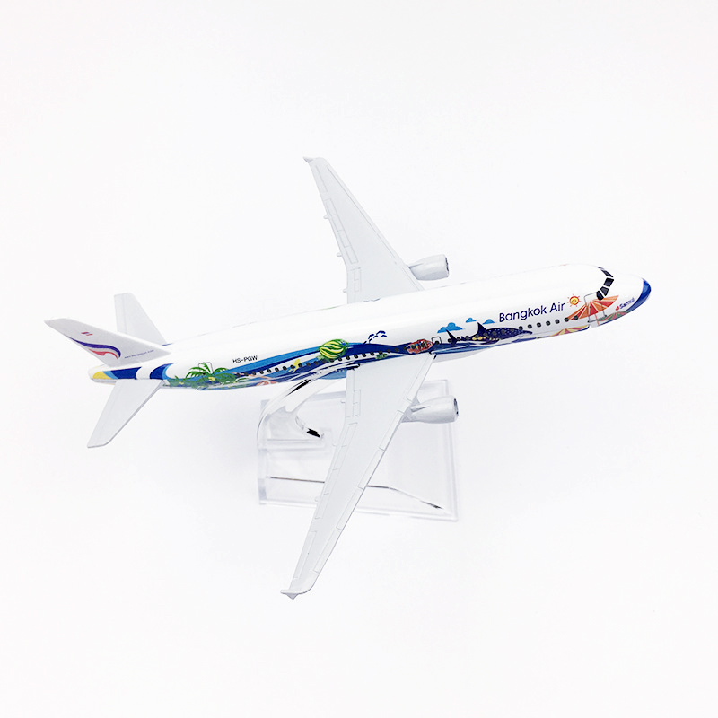 Pesawat Terbang Airbus A320 Airbus A320 Diecast Model 16CM / 20CM