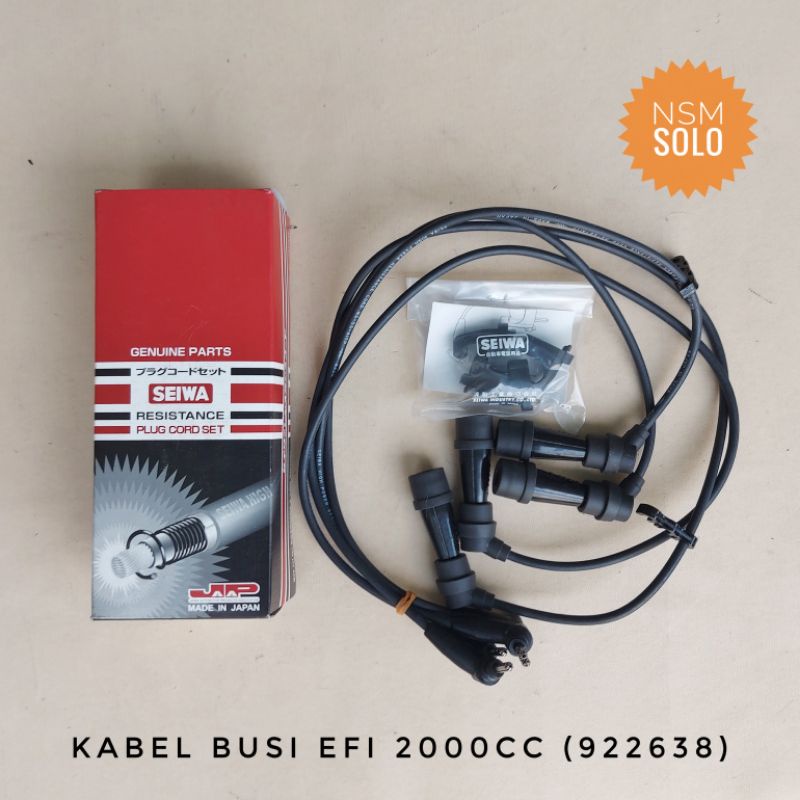 Kabel Busi Cable Mobil Toyota Kijang Efi Krista 2000cc Seiwa Jepang Original Asli