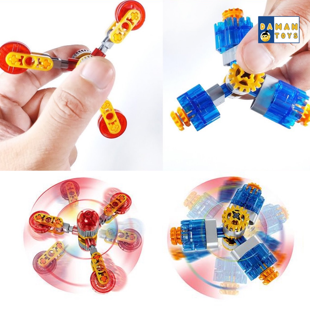 Fidget Spinner Bricks 1 set 8 model