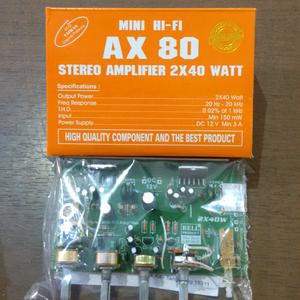 KIT AX 80 STEREO AMPLIFIER 2X40 Watt