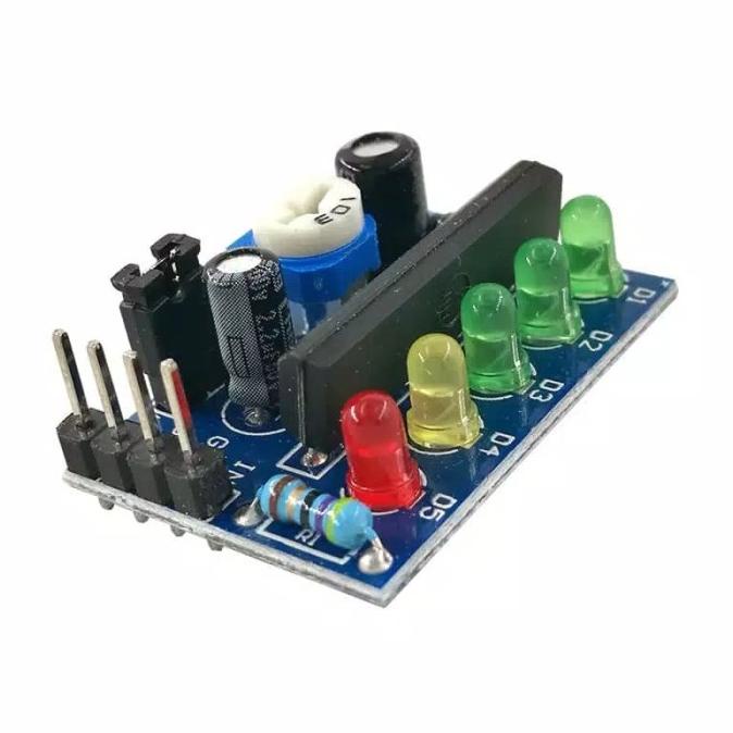 DC12V 5Stage LED VU Display KA2284 Baterry Indicator inovvt90