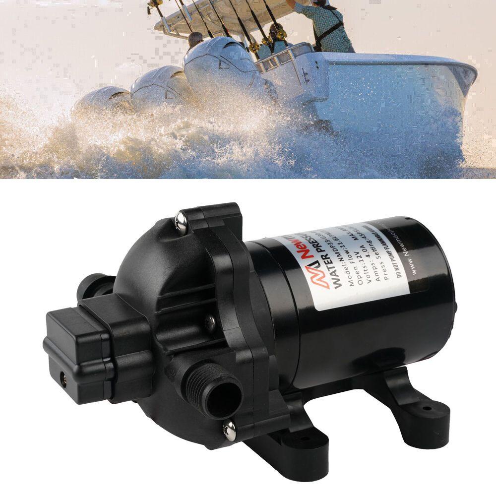 Pompa Diafragma Laut TOP 12V Celup High Flow Electric Yacht Whale Pumps Boat Water Pump