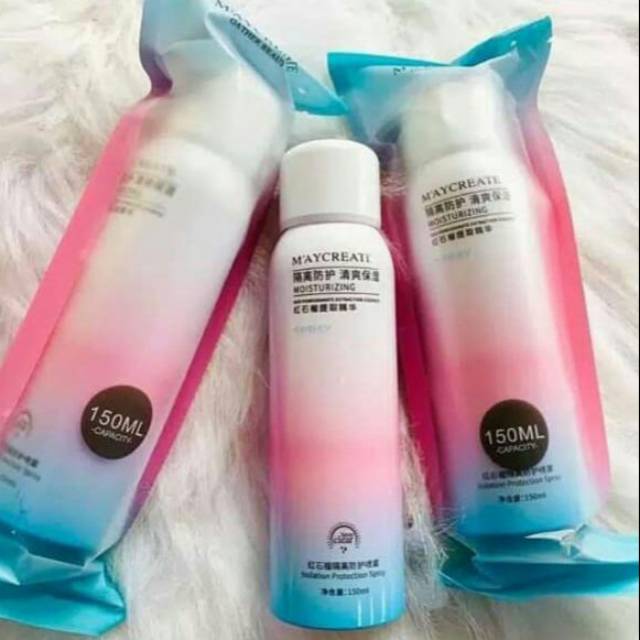 Mycreat body spray/pemutih badan instan