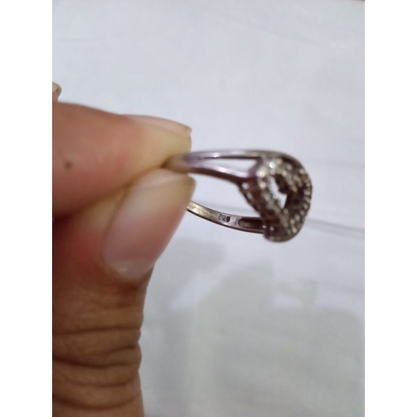 cincin perak bekas pakai