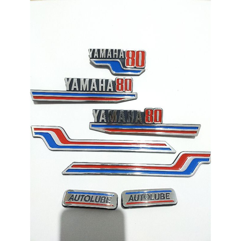 Emblem Yamaha V80 PLATINA