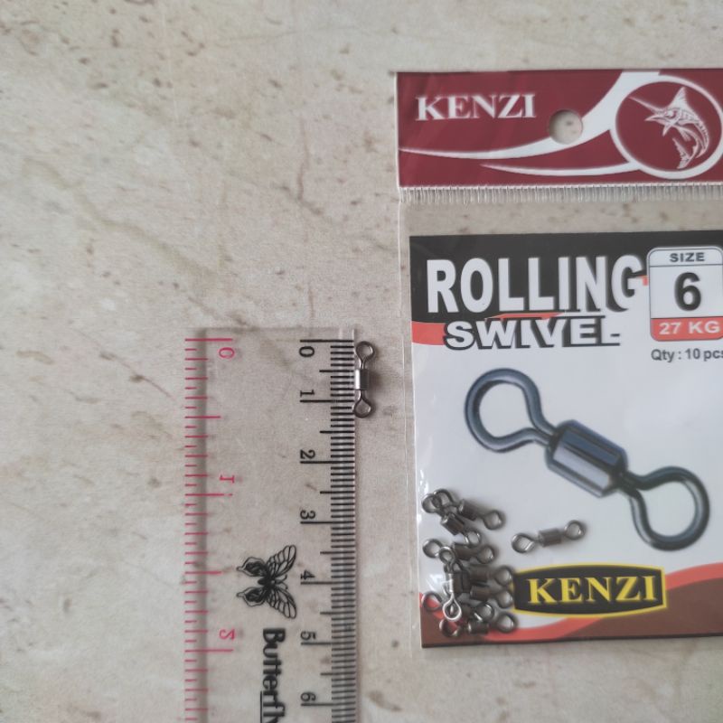 Rolling Swivel / Kili-Kili Kenzi Ukuran 1-7-6