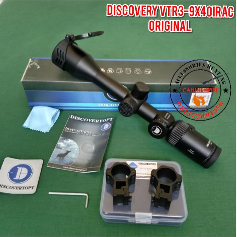 teleskop discovery vtr 3-9x40irac