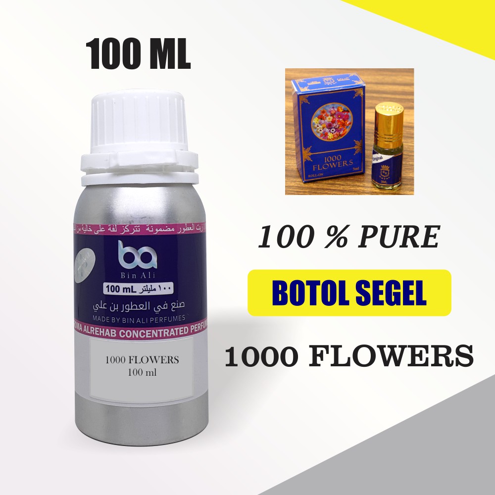 Bibit Parfum Aroma 1000 Bunga 100ml SEGEL