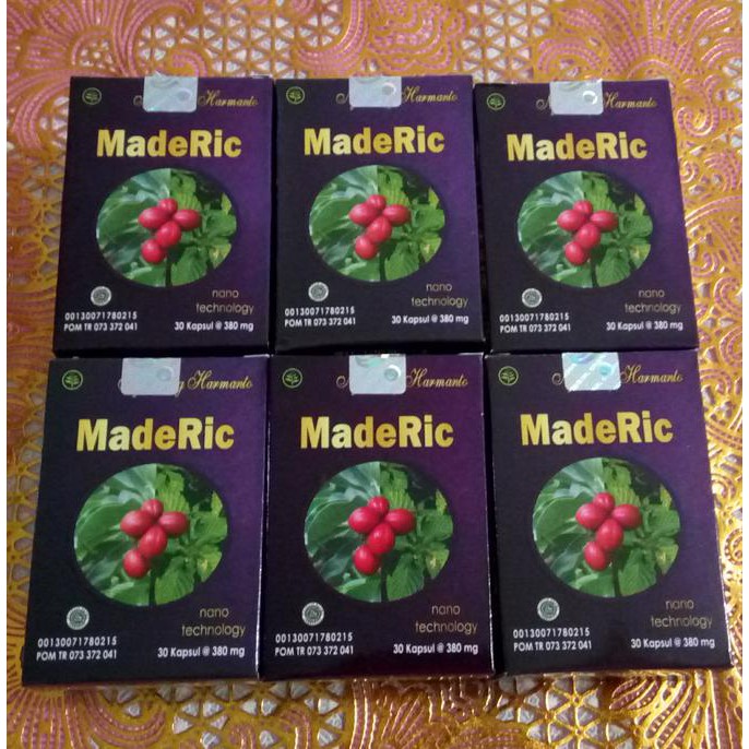 SUPER SALE Maderic-Obat Herbal Asam Urat- Manjur