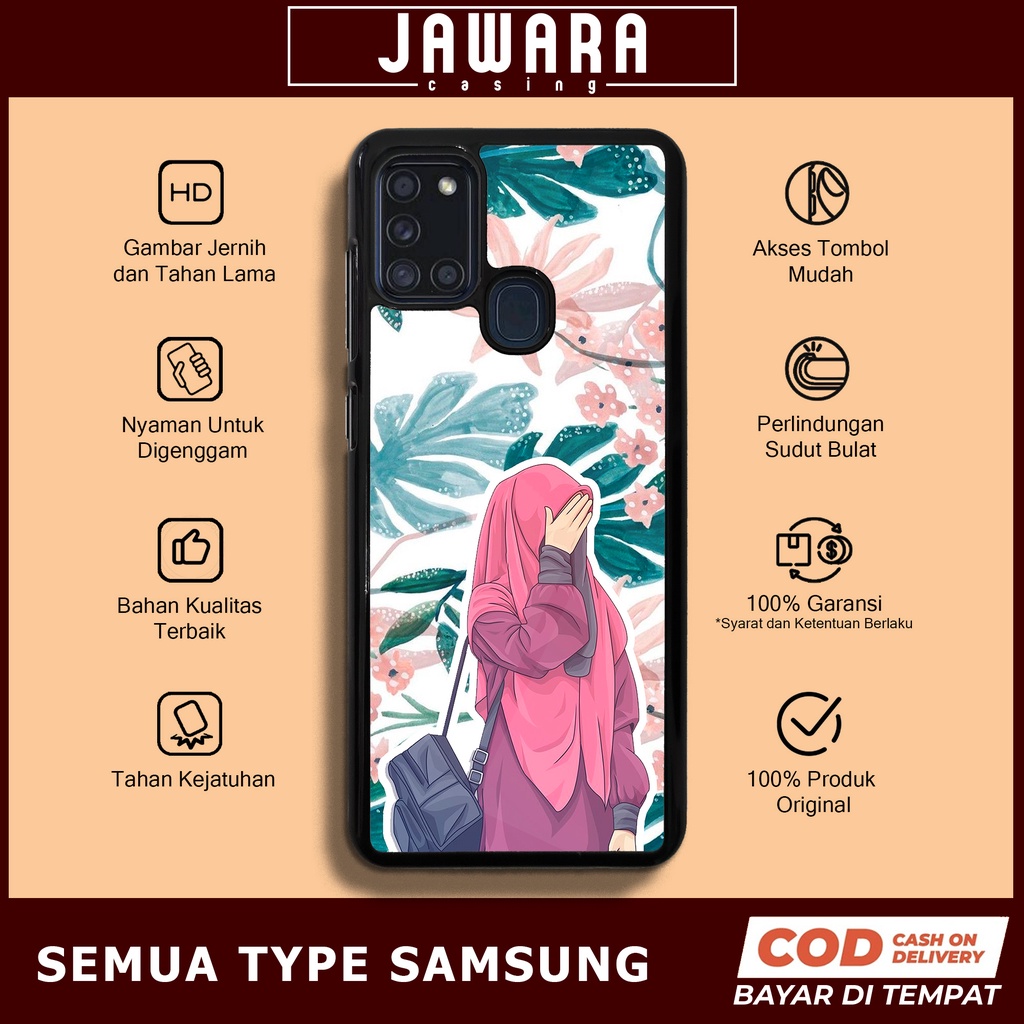 Case Samsung A21S Case Hp Samsung A21S Premium Glossy Case [HJB1] Jawara Casing Samsung A21S Casing 