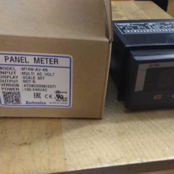 Unik Autonics Mt4W-Av-4N Panel Meter Autonics Mt-4 Wav Berkualitas