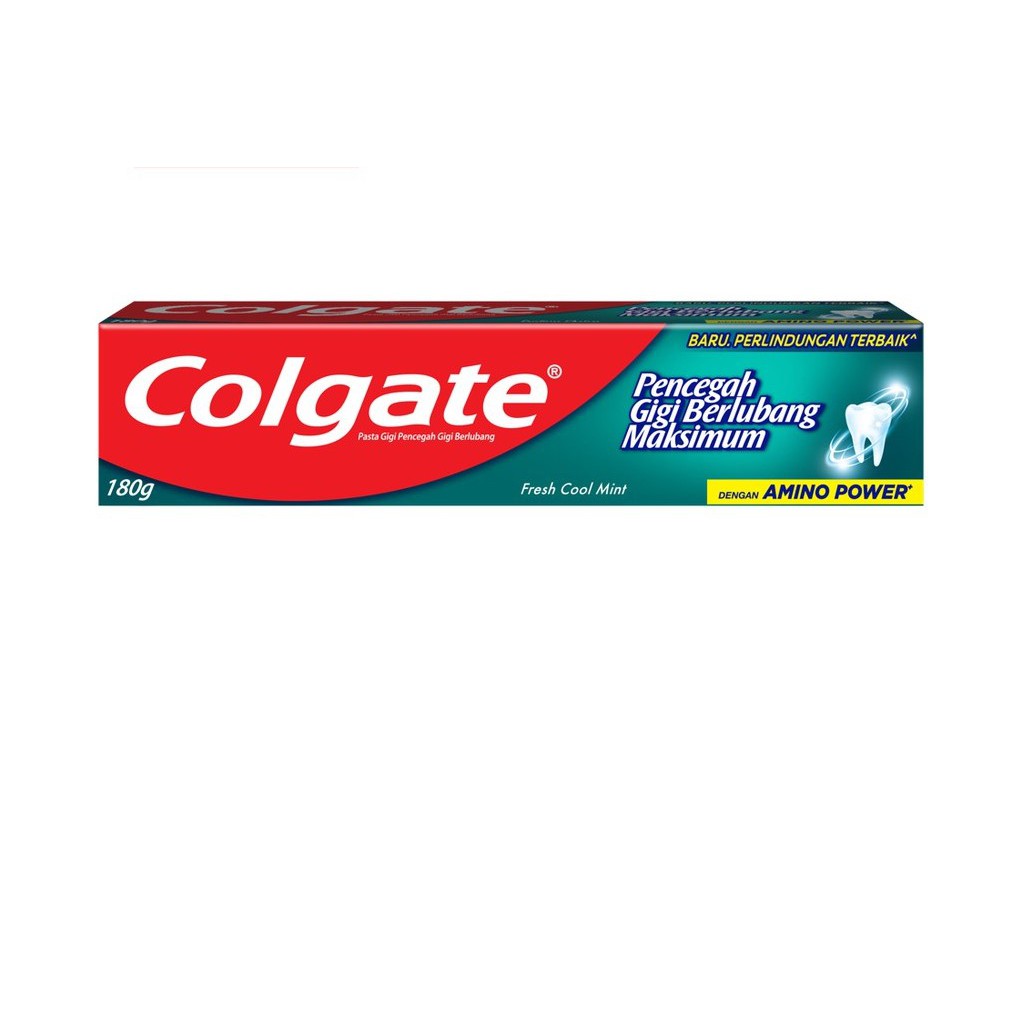 PASTA GIGI ODOL COLGATE 180 GR FRESH COOL MINT PENCEGAH GIGI BERLUBANG TOOTHPASTE