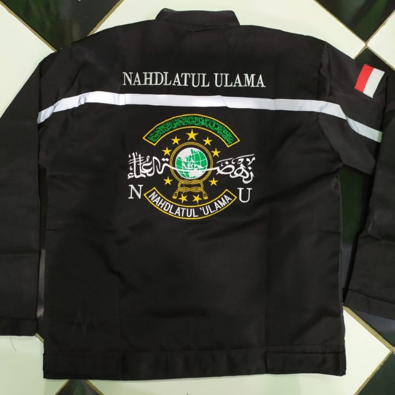 (BIG PROMO) JAKET MAJLIS + BORDIR NAMA | jaket nu / Jaket NU Nahdlatul Ulama Nahdlatululama NahdlotulUlama