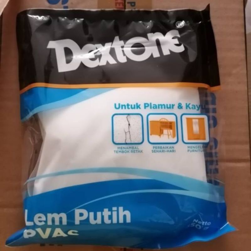 

LEM PUTIH DEXTONE KAYU 350GR BIRU SLIME / KERTAS / KAYU ORIGINAL