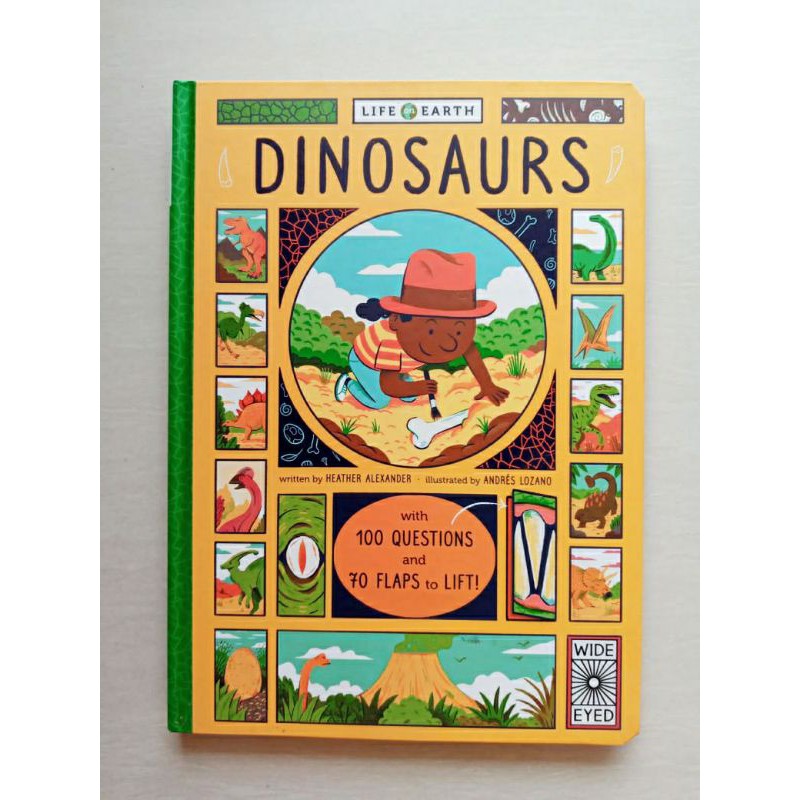 Life on Earth: Dinosaurs: With 100 Questions and 70 Lift-flaps