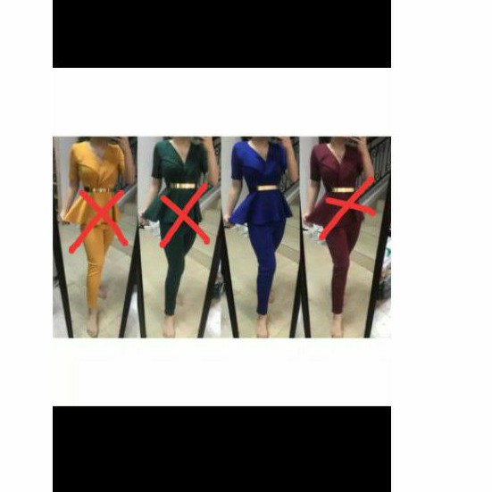 SETELAN BLAZER SCUBA / BACA KET