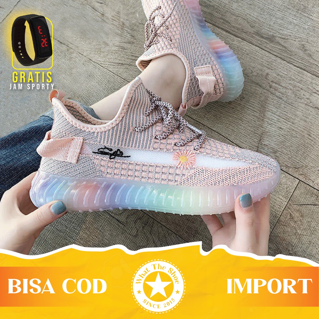 Sepatu Sneakers Olahraga Running Zumba Joging Wanita Import Slip On Wanita Spatu Seoatu Sneakers Snaker Sniker Snikers Sneaker Jogging Lari Korea Santai Ootd Casual Korean Style Original 100 Ori Hitam Putih Polos Cewe Cewek Import wanita Kekinian SL11