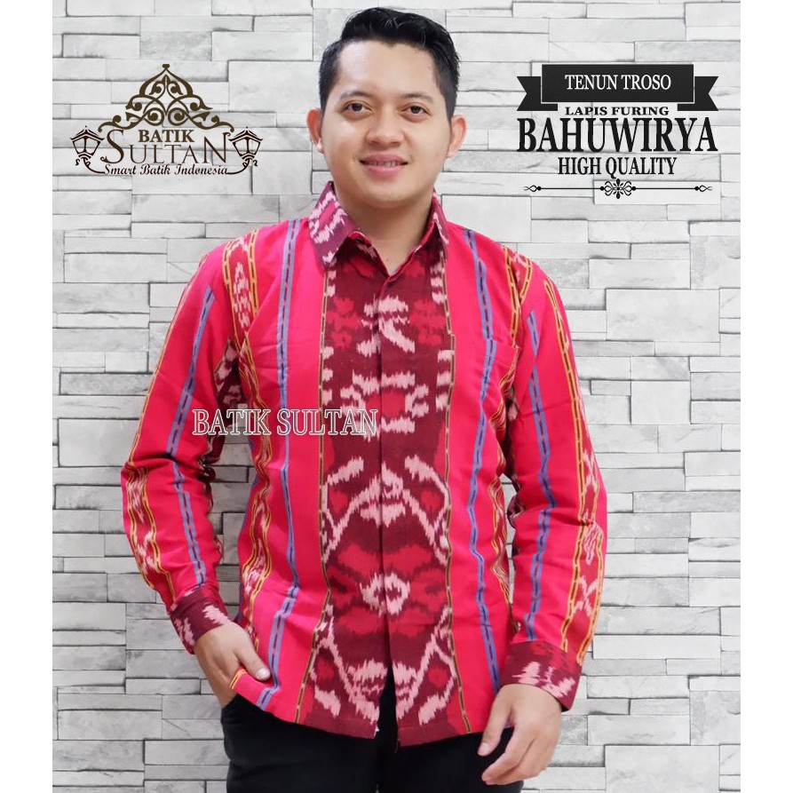 Bahuwirya Kemeja Batik Pria Panjang Full Furing by Batik Sultan