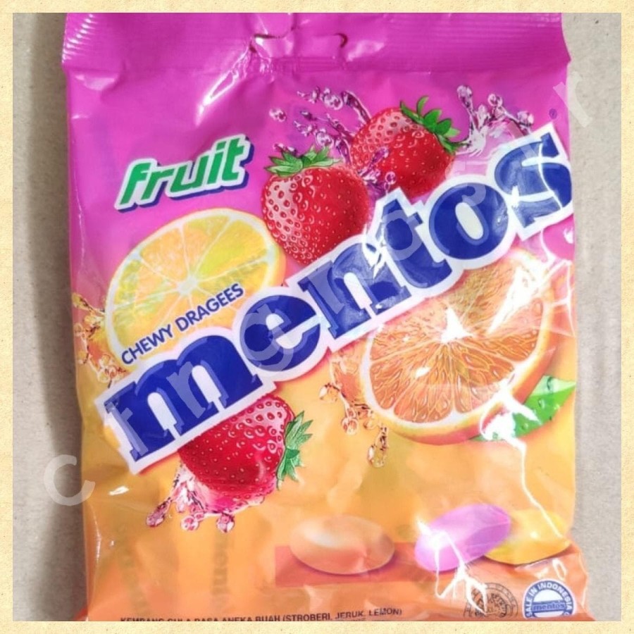 

PERMEN MENTOS FRUIT 135GR