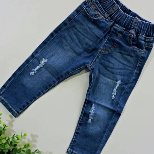 DL80 - CELANA ANAK IMPORT GUESS RIPPED JEANS (IMPORT)