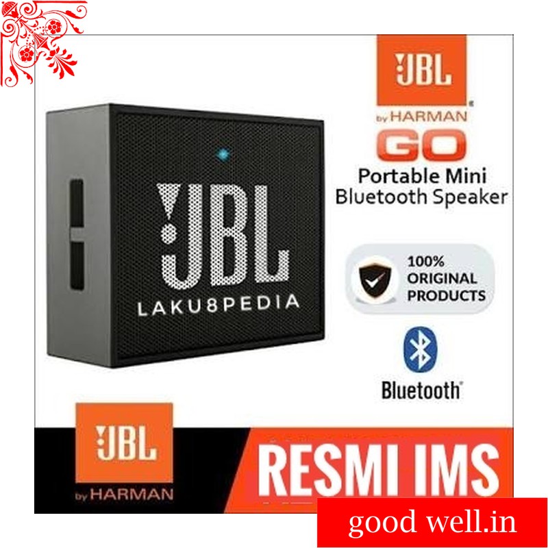 JBL GO ORIGINAL 100% RESMI IMS BLUETOOTH SPEAKER SPIKER SPEKER SALON - KUNING