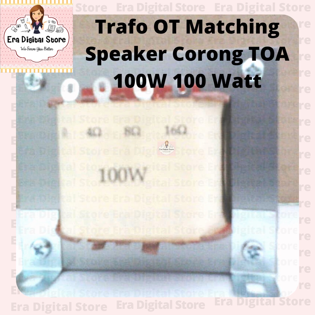 Trafo OT Matching Speaker Corong TOA 100W 100 Watt