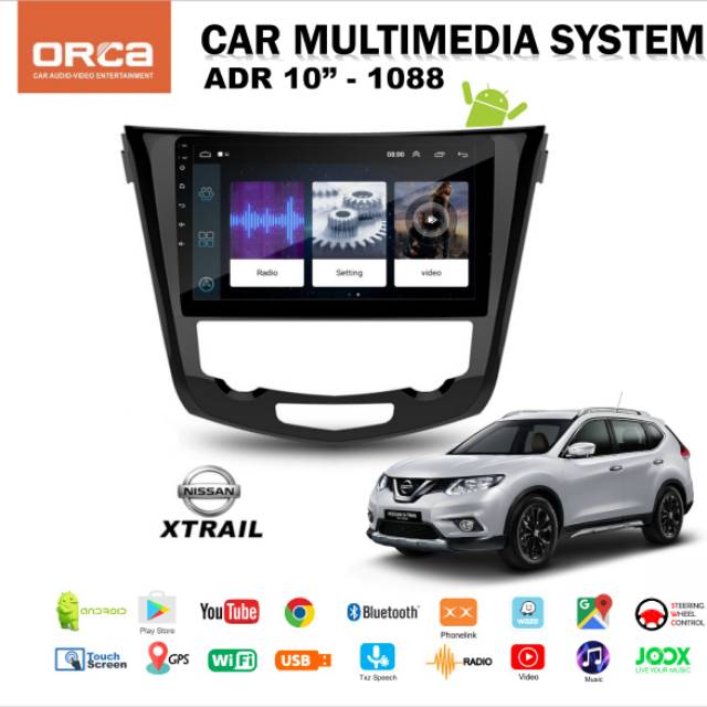 HEADUNIT TAPE ANDROID OEM NISSAN XTRAIL 2015 2017