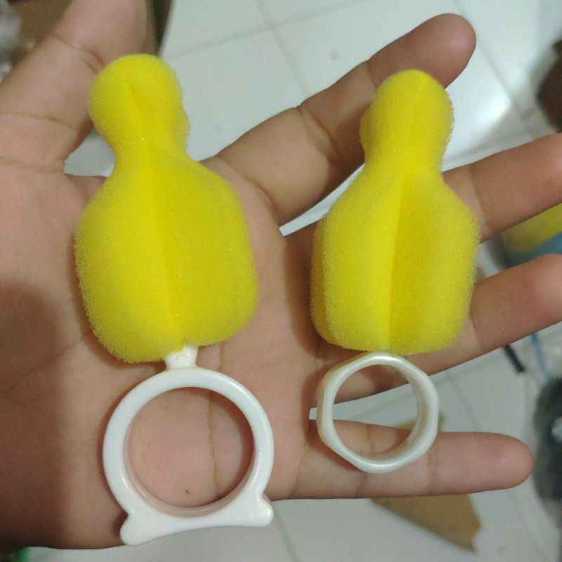 LZ.K1 Sikat spons pembersih dot botol bayi. Sikat sponge