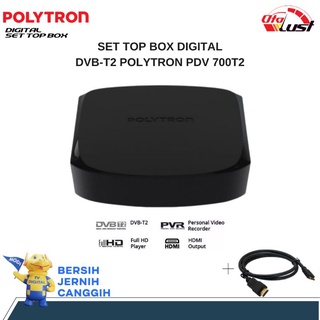 Set Top Box Digital DVB T2 - STB Polytron PDV 700T2 (NEW!)