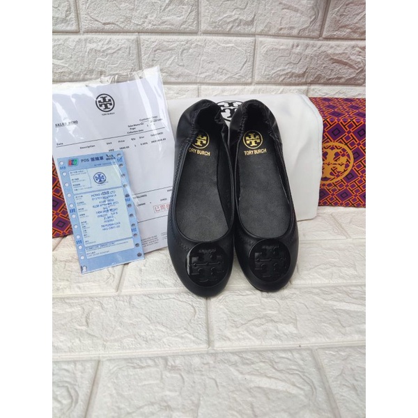 tory burch flat / sepatu wanita tory flat premium