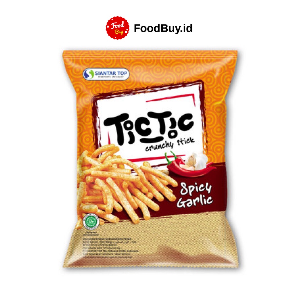 

Tictic Crunchy Stick Rasa Spicy Garlic 70 gr