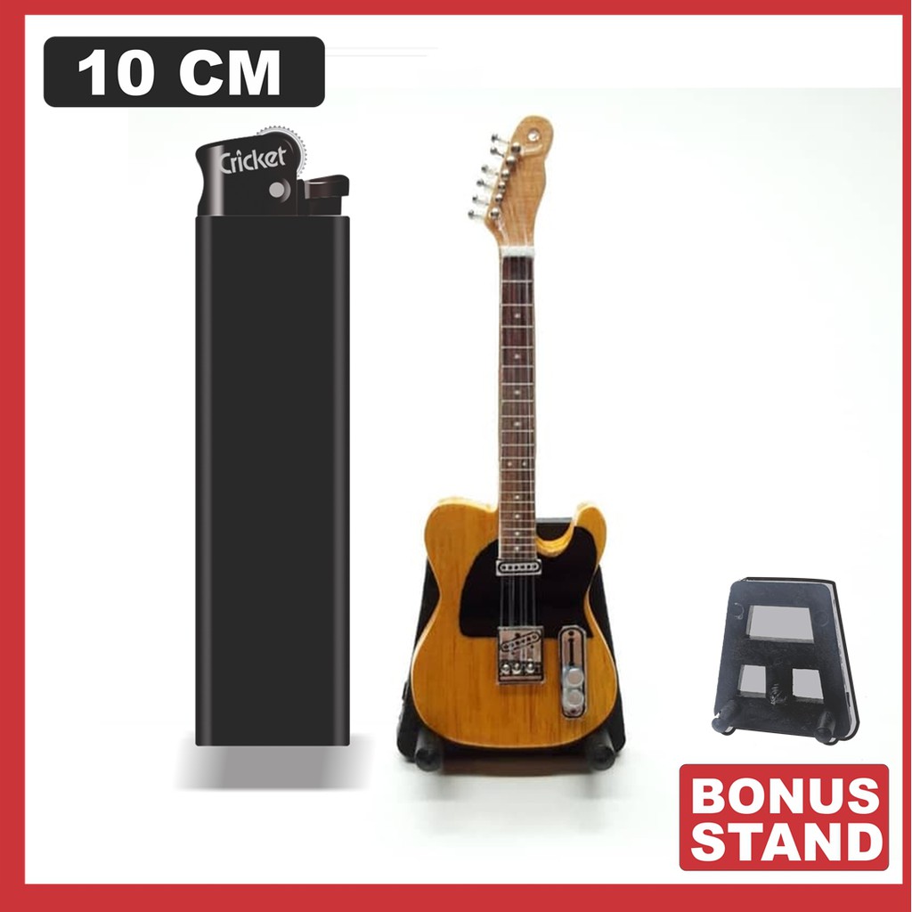 miniatur gitar fender miniatur bass fender telecaster natural miniatur gitar fender telecaster