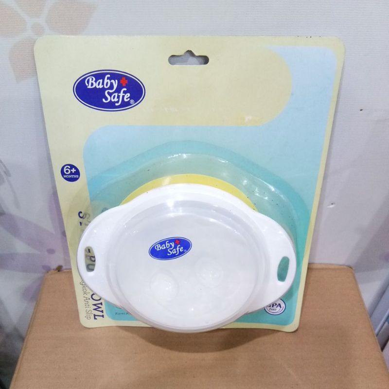 BABY SAFE STAY PUT BOWL MANGKOK ANTI SLIP BS353