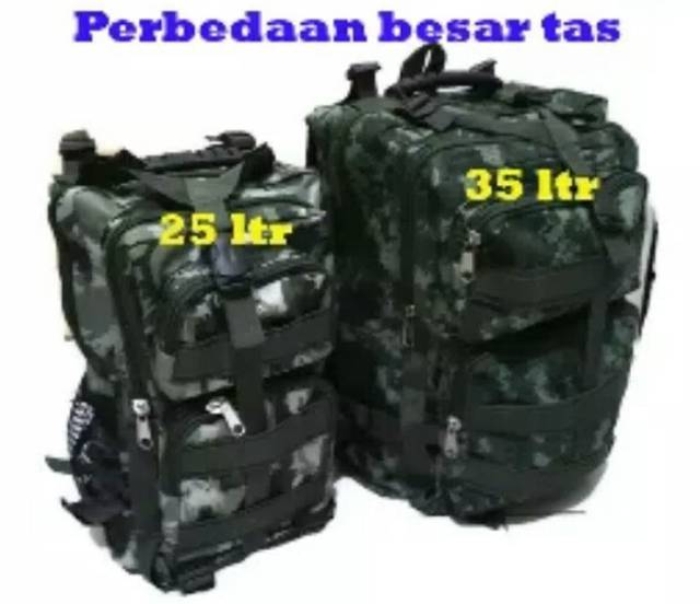 Ready Tas Ransel 35p / 35ltr Murah