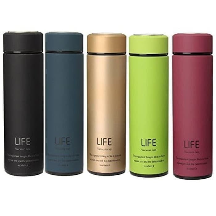 termos life 500 ml termos air panas tumbler vacuum flask stainless serbaguna tahan panas
