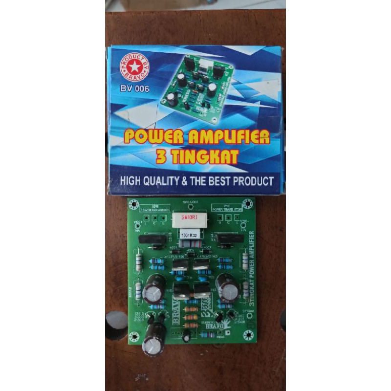 driver amplifier 3tingkat