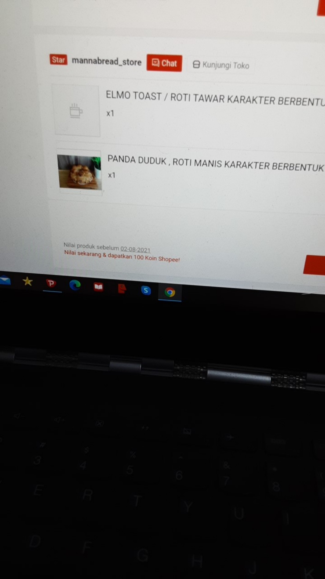 Panda Duduk , Roti Manis Karakter Berbentuk Panda Dengan Isi Yang Enak
